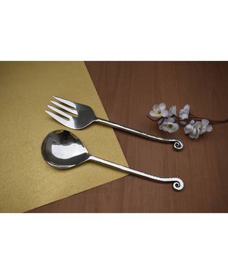 Color Palette Stainless Steel Noodle cum Salad Server 1
