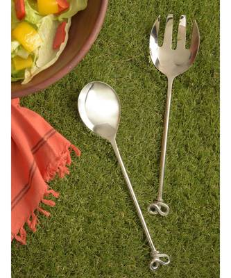 Color Palette Stainless Steel Pasta Server 1