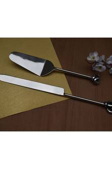 Color Palette Stainless Cake Server
