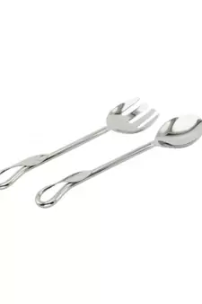 Color Palette Stainless Steel Noodle cum Salad Server
