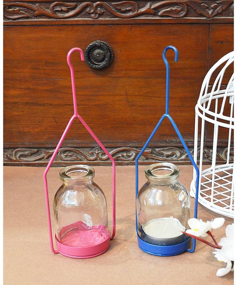 Hanging Hut Tea light Holder