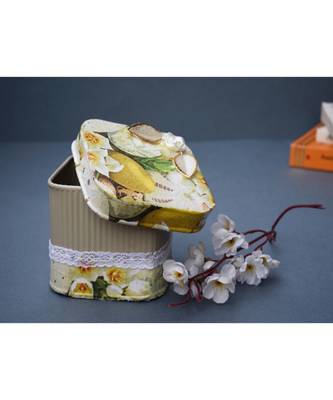 Decoupage Metal Square Boxes 1