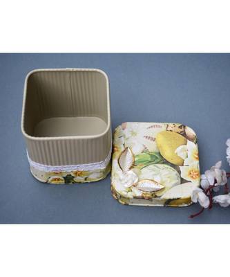 Decoupage Metal Square Boxes 2