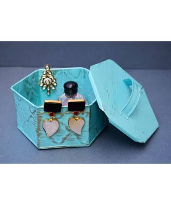 Metal Hexagon Box 1