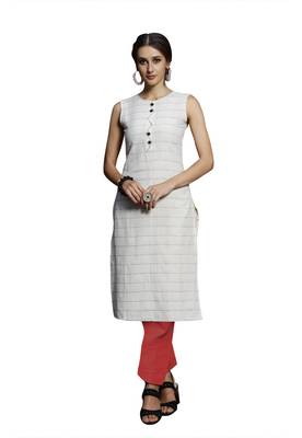 Black Embroidered Crepe Ethnic-Kurtis 2