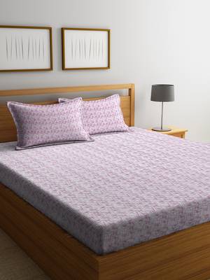 multicolor abstract print Double bedsheet 1
