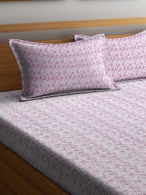 multicolor abstract print Double bedsheet 2