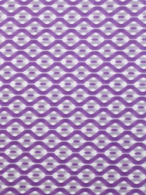 blue geometric Double bedsheet 3