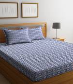 multicolor abstract print Double bedsheet