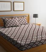 multicolor abstract print Double bedsheet