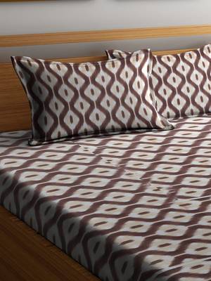multicolor abstract print Double bedsheet 2
