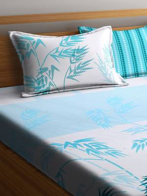 multicolor nature print Queen bedsheet 2