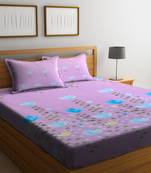multicolor floral print Queen bedsheet