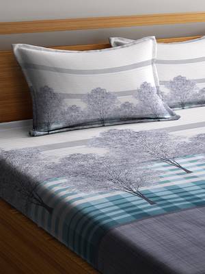 multicolor nature print Queen bedsheet 2