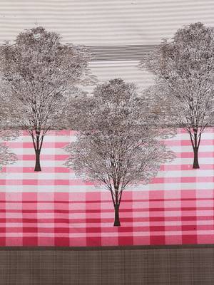 multicolor nature print Queen bedsheet 3