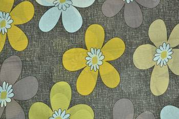 Grey Floral Double bedsheet 3