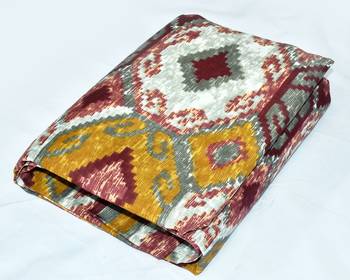 Brown Floral Double bedsheet 2