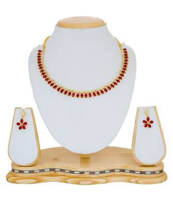 Gold diamond necklace-sets 1