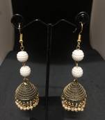 Multicolor pearl earrings