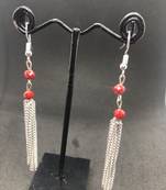 Multicolor crystal earrings