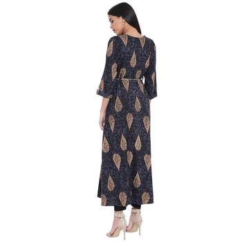Grey printed cotton kurtas-and-kurtis 2