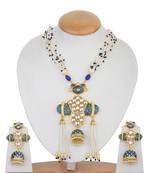 Blue Kundan Necklace Sets