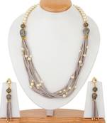 Grey Onyx Necklace Sets