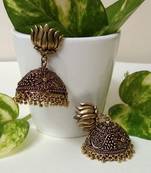 Bronze Agate Jhumkas