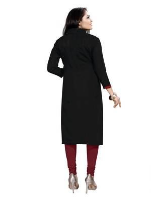 Black & Maroon Banarasi Jacquard Dress Material With Thread Work Modal Silk Dupatta 3