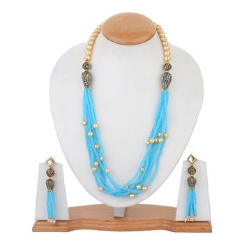 Grey Onyx Necklace Sets 1