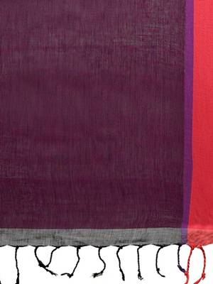 grey woven khadi cotton saree 4