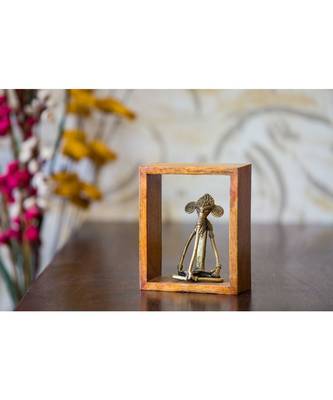 Musical Ganesha In Mango Wood 1