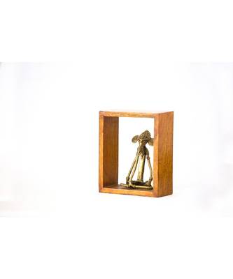 Musical Ganesha In Mango Wood 2