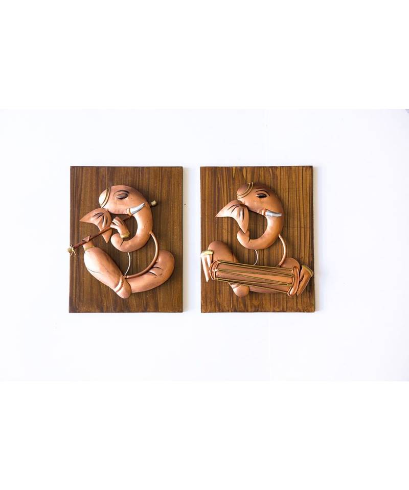 Ganesh Musician With Dholak and Bansuri