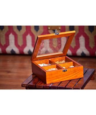 Spice Box With Four Compartments 1
