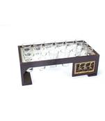 Puchaka Panipuri Set 18 Glasses in Mango Wood