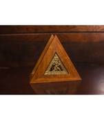 Triangle Napkin Holder in mango Wood