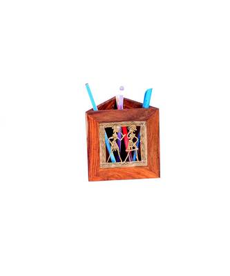 Triangular Pen Stand ( Detachable & Magnetic ) 2