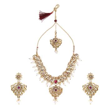 Pink necklace-sets 2