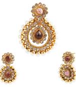 Purple necklace-sets