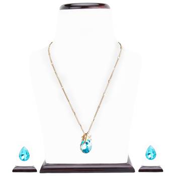 Blue necklace-sets 2