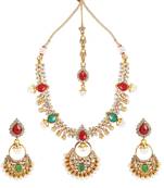 Red necklace-sets