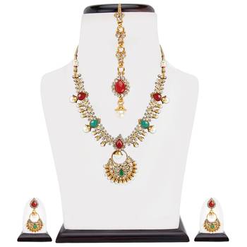 Red necklace-sets 2