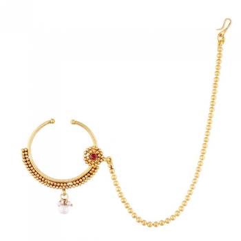 Red nose-ring 1