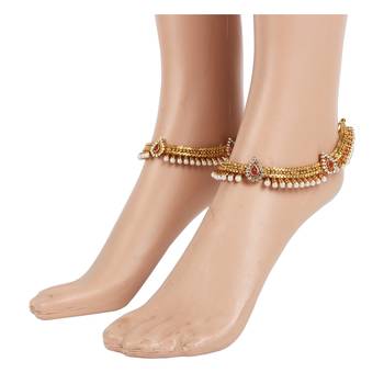 Red anklets 1