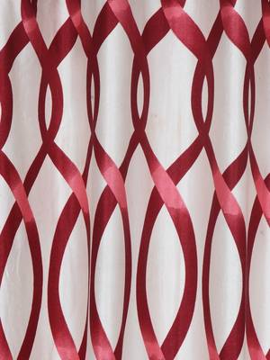 maroon Polyester Plain Printed Door Curtains for Bedroom, Kitchen, Kids or Living Room 2