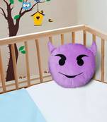 Smiley Emoji Soft Polyester Pillow - 15.7"x15.7", Yellow-011