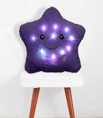Purple ROSENICE LED Lighting Pillow Glowing Star Pillow Throw Pillow Bedroom Decorative