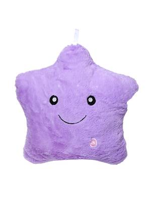 Purple ROSENICE LED Lighting Pillow Glowing Star Pillow Throw Pillow Bedroom Decorative 2