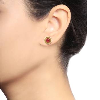 Rani pink studs 2